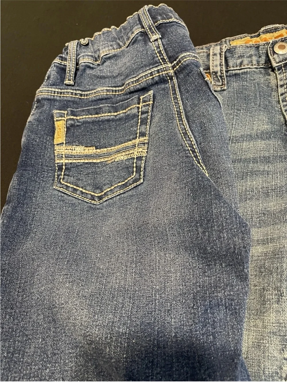 LOT OF 4 Cinch Boys Slim Mid Rise Bootcut Jeans 14S Medium Blue Denim